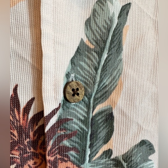 Caribbean Men's Casual Button Down 3XB - Picture 2 of 5